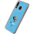 NHL Utah Mammoth Distressed Blue Galaxy A20 Clear Case